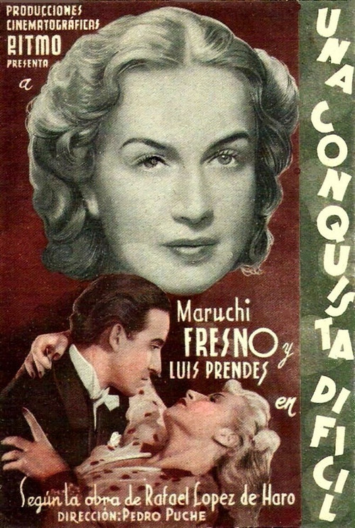 Una conquista difícil (1941) poster