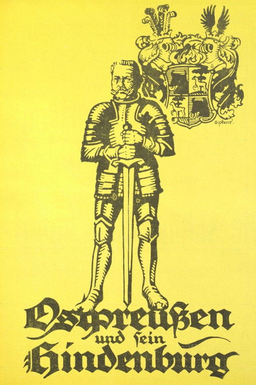 Ostpreußen und sein Hindenburg (1917) poster
