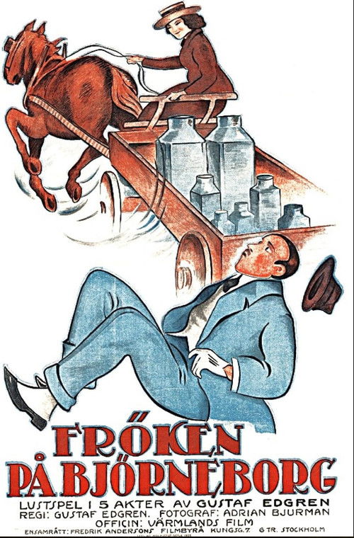 Fröken på Björneborg (1922) poster