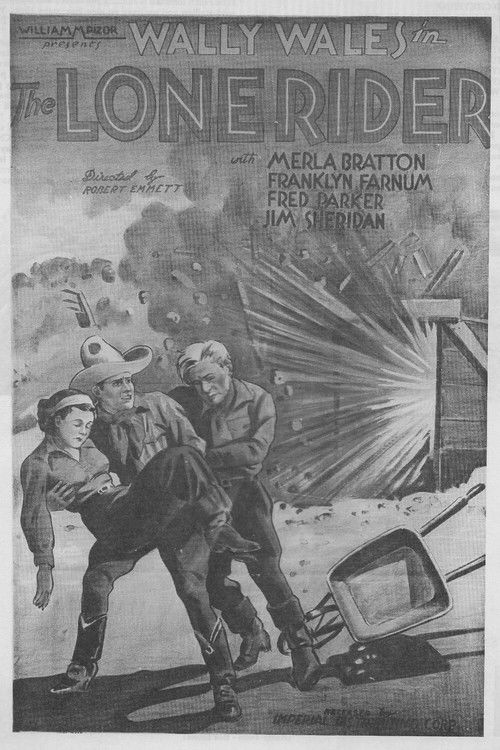 The Lone Rider (1934) poster
