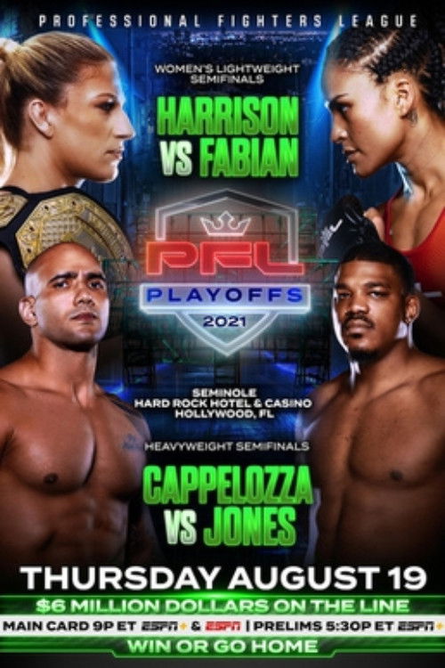 PFL 2021 #8: Playoffs - Harrison vs Fabian (2021) poster
