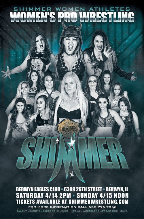 SHIMMER Women Athletes Volume 104 (2018) poster