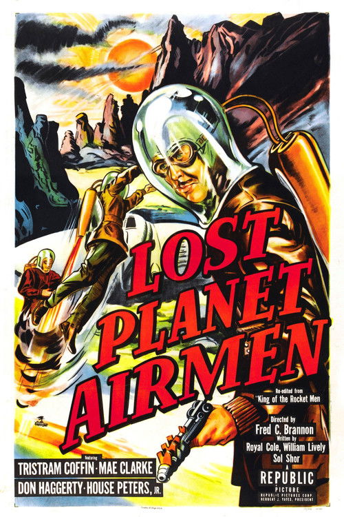 Lost Planet Airmen (1951) poster