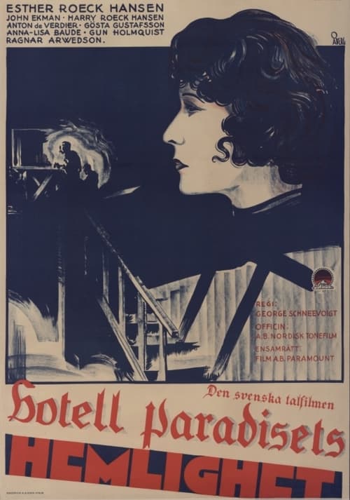 The Secret of Hotel Paradise (1931) poster