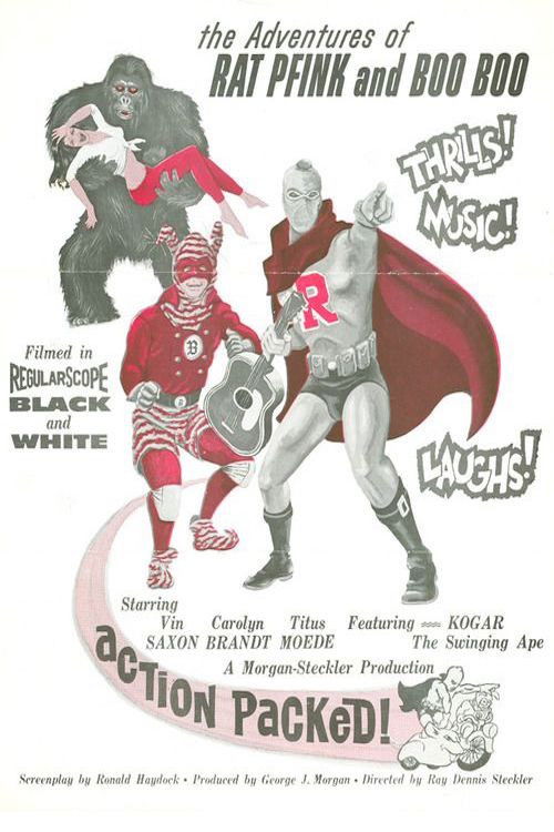 Rat Pfink a Boo Boo (1966) poster