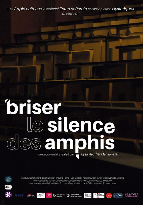 Briser le silence des amphis poster