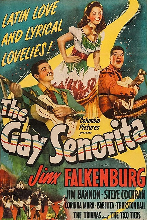 The Gay Senorita (1945) poster