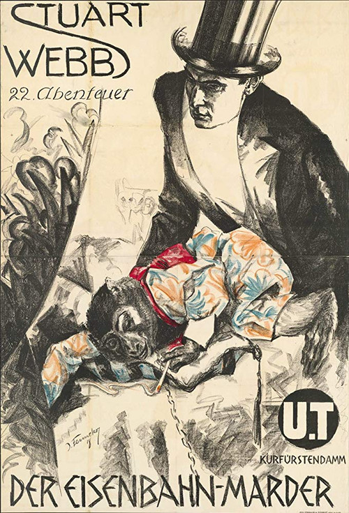 Der Eisenbahnmarder (1918) poster