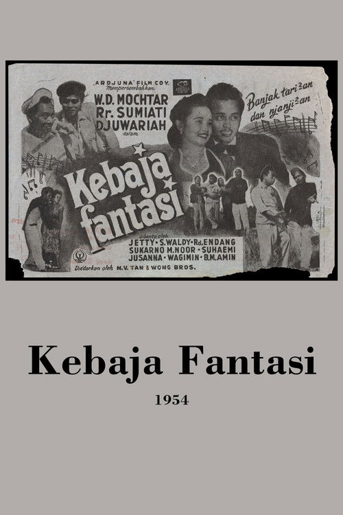 Kebaja Fantasi (1954) poster