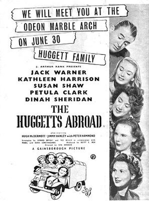 The Huggetts Abroad (1949) poster