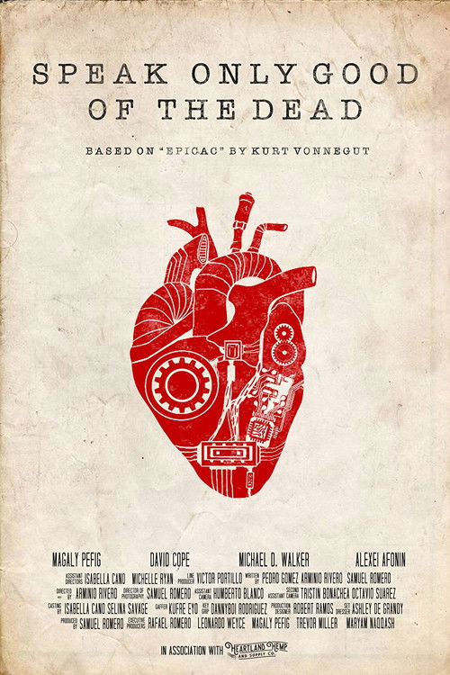 Speak Only Good of the Dead (2021) poster