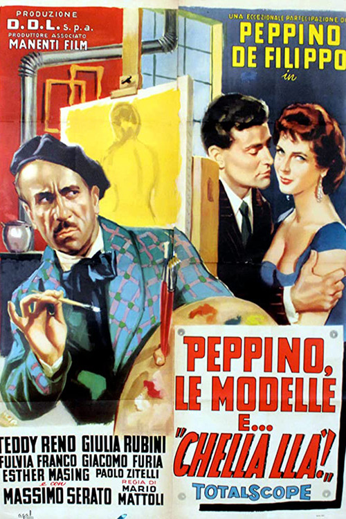 Peppino, le modelle e... chella llà (1957) poster