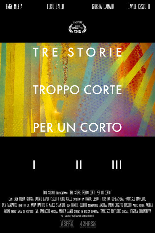 Tre Storie Troppo Corte Per Un Corto (2021) poster