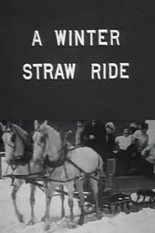 A Winter Straw Ride (1906) poster