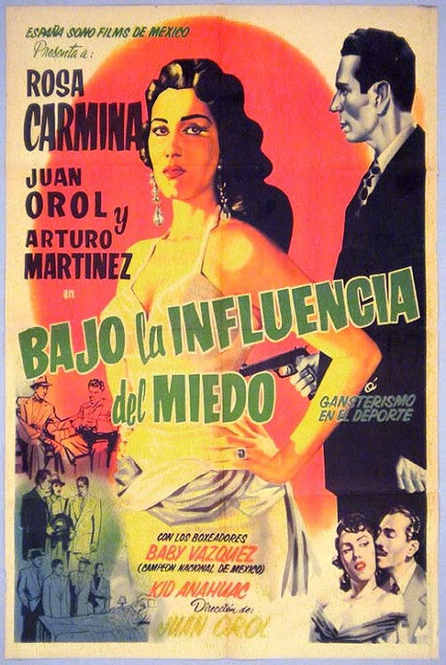 Bajo la influencia del miedo (1956) poster