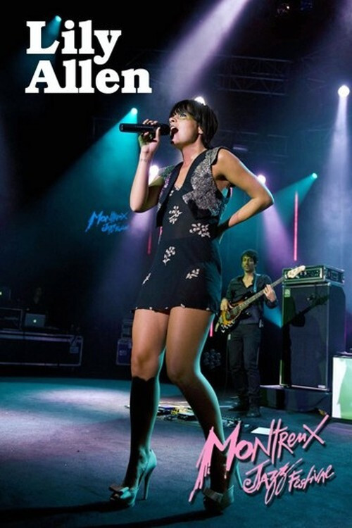 Lily Allen - Montreux (2009) poster