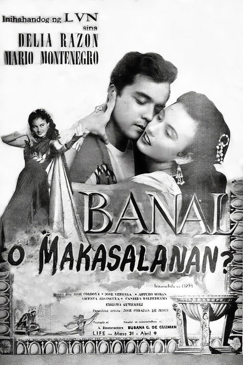 Banal o Makasalanan? (1955) poster
