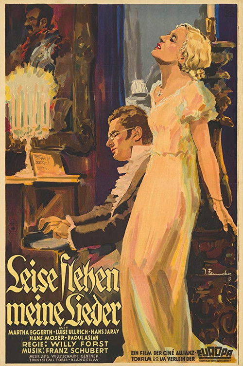 Leise flehen meine Lieder (1933) poster