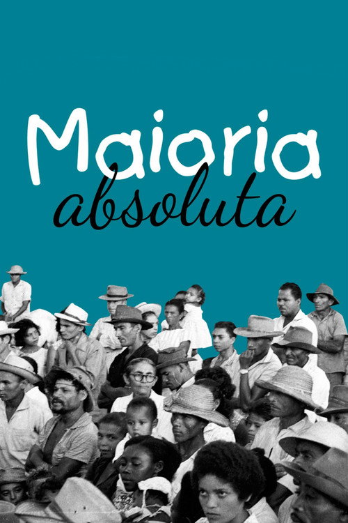 Maioria absoluta (1964) poster