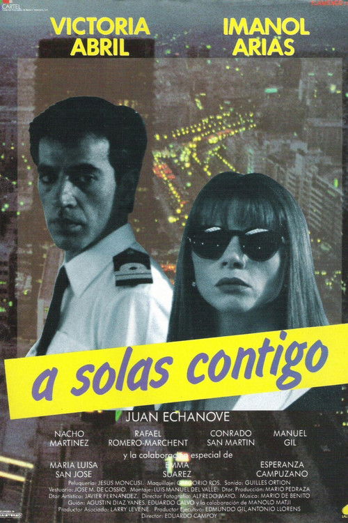 A solas contigo (1990) poster