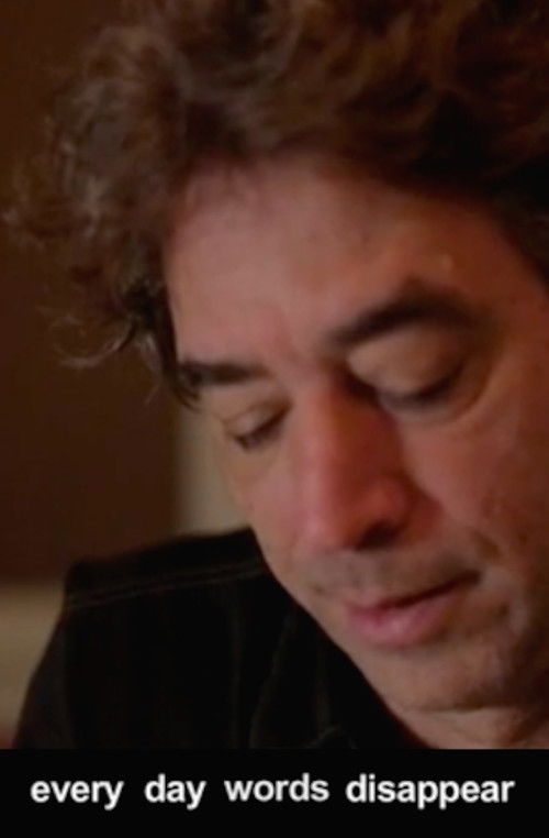 Every Day Words Disappear (2015) poster