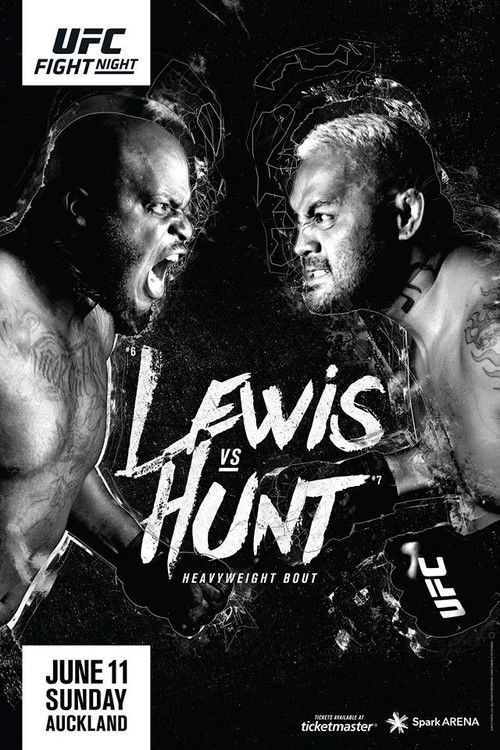 UFC Fight Night 110: Lewis vs. Hunt (2017) poster