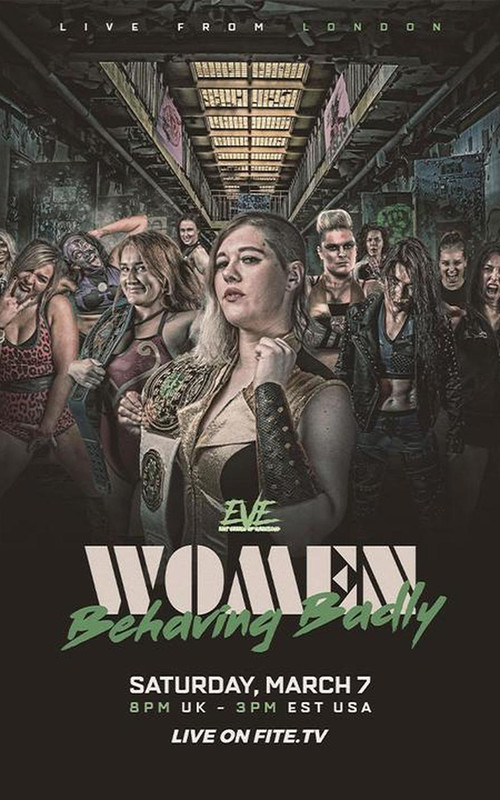 EVE Women Behaving Badly (2020) poster