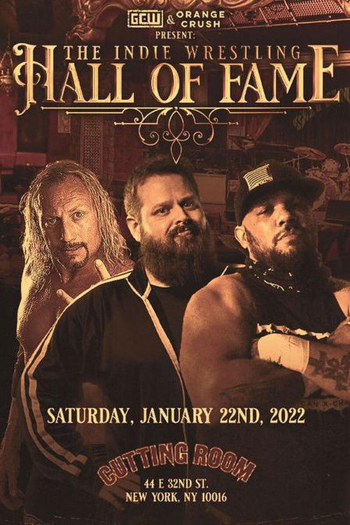 GCW The Indie Wrestling Hall of Fame (2022) poster