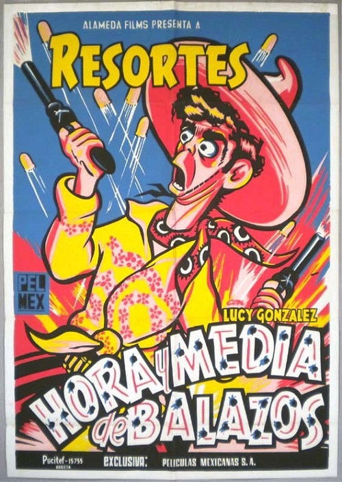 Hora y media de balazos (1957) poster