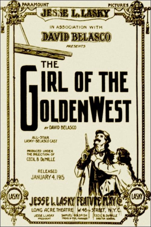 The Girl of the Golden West (1915) poster