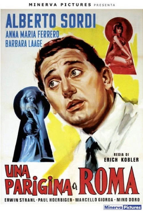 Una parigina a Roma (1954) poster