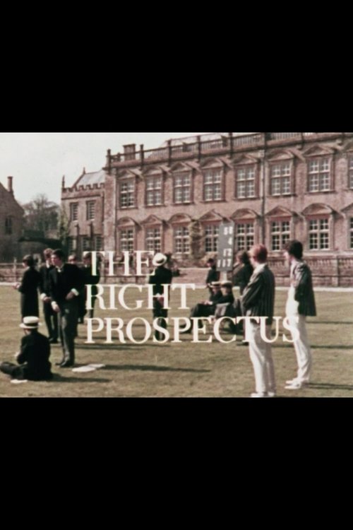 The Right Prospectus (1970) poster