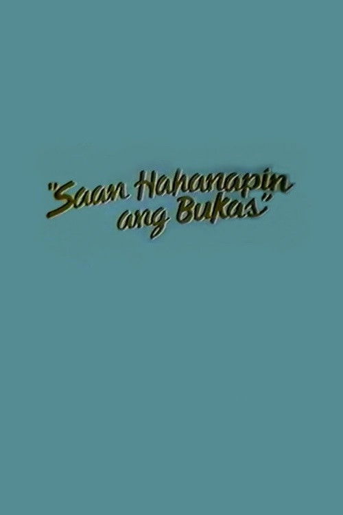 Saan Hahanapin Ang Bukas (1987) poster