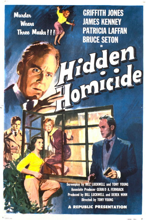Hidden Homicide (1959) poster