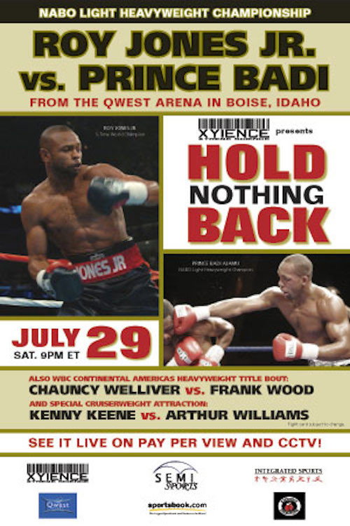 Roy Jones Jr vs. Prince Badi Ajamu (2006) poster