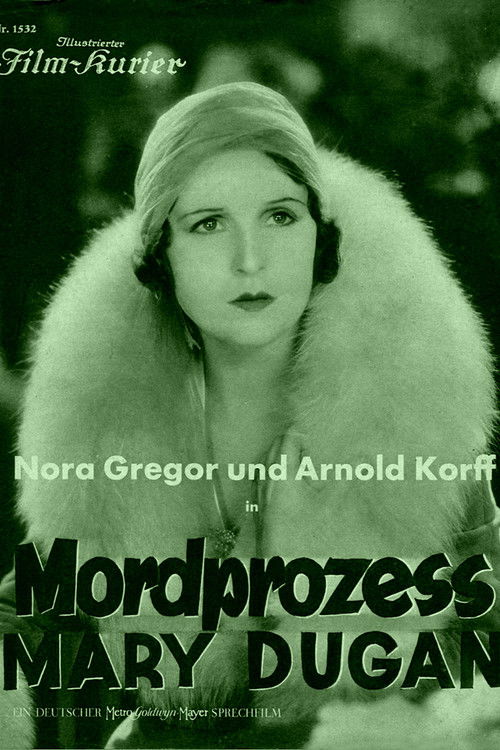 Mordprozeß Mary Dugan (1931) poster