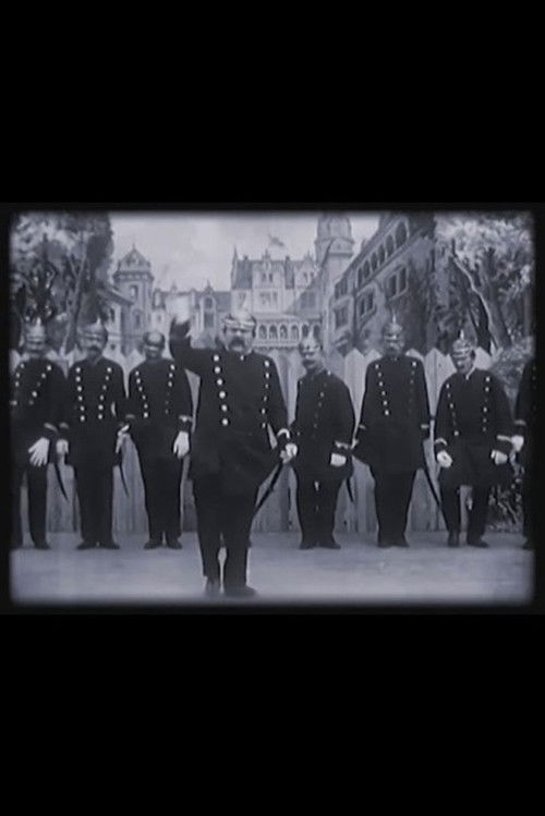 Donnerwetter, tadellos: Schutzmannslied (1908) poster