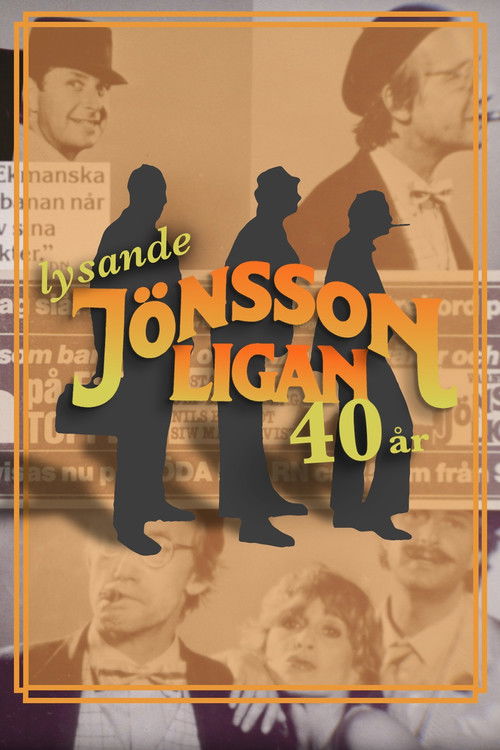 Lysande Jönssonligan - 40 år (2021) poster