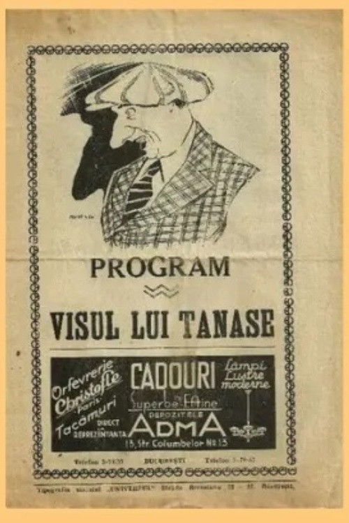 Visul lui Tanase (1932) poster
