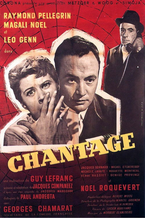 Blackmail (1955) poster