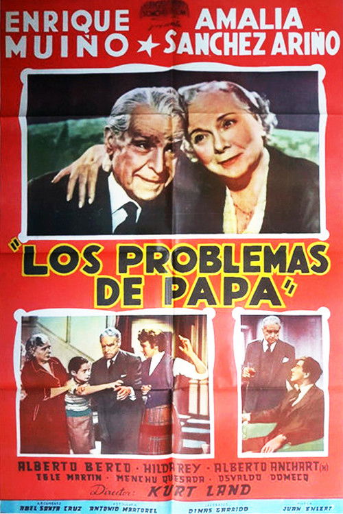Los problemas de papá (1954) poster