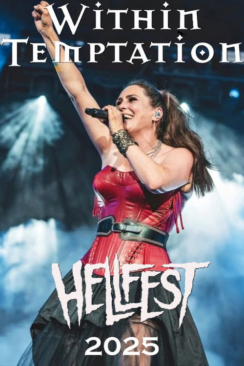 Within Temptation Live at Hellfest 2025 (2025) poster
