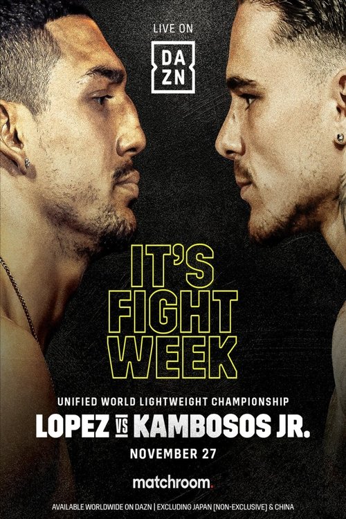Teofimo Lopez vs. George Kambosos Jr (2021) poster
