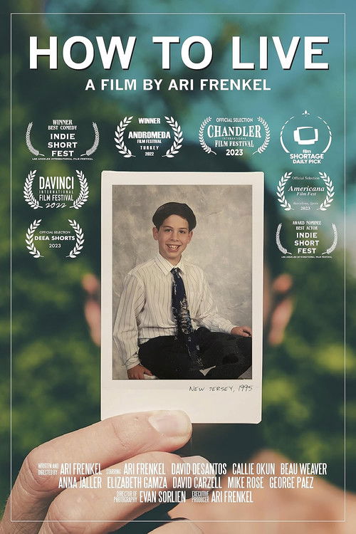 How To Live (2024) poster