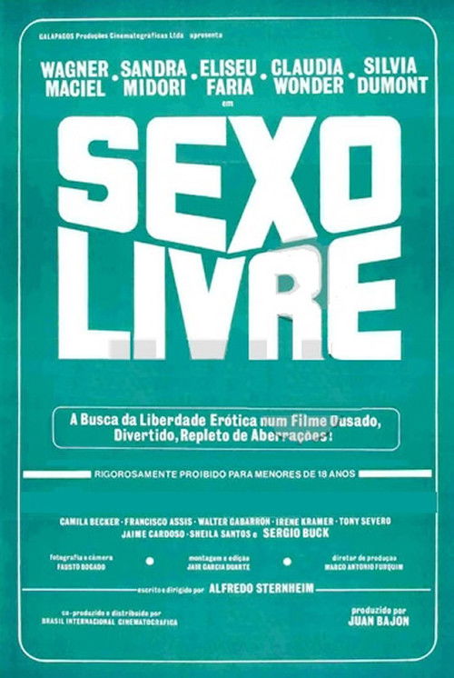 Sexo Livre (1985) poster