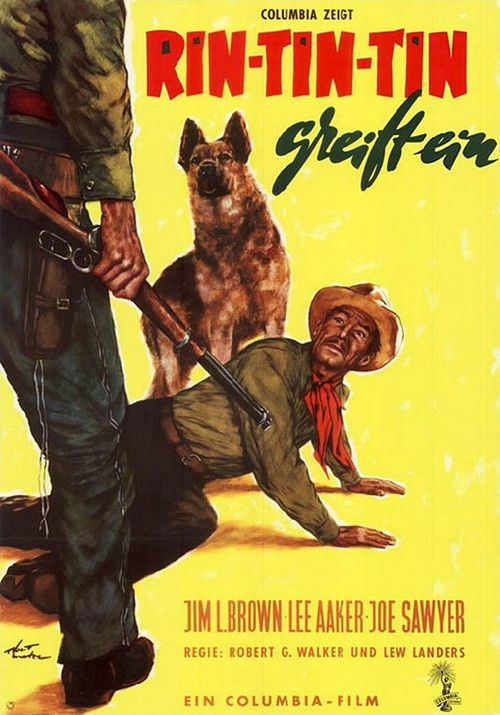 The Challenge of Rin Tin Tin (1958) poster