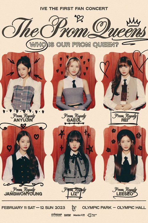 IVE THE FIRST FAN CONCERT 'The Prom Queens' (2023) poster