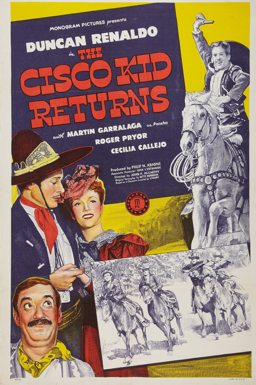 The Cisco Kid Returns (1945) poster