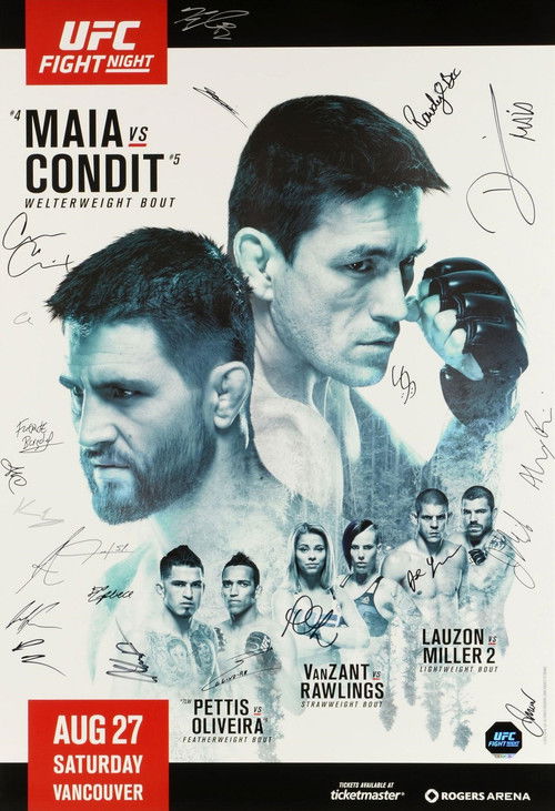UFC on Fox 21: Maia vs. Condit (2016) poster