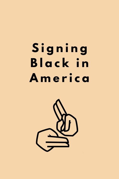 Signing Black in America (2021) poster